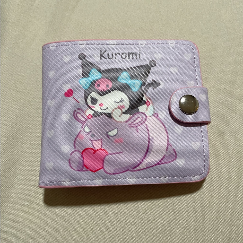 Kuromi wallet purse #B